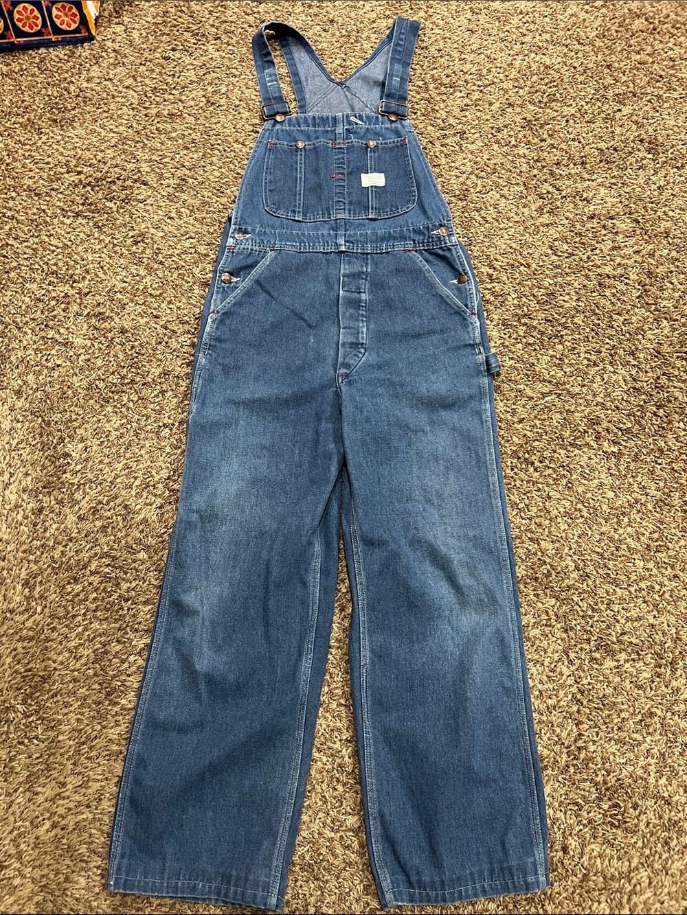Vintage JC Penney Big Mac overalls sz 34